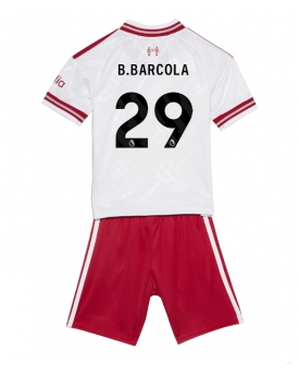 Liverpool Bradley Barcola #29 Maglia Gara Trasferta Repliche 2026-27 Bambino Maniche Corte